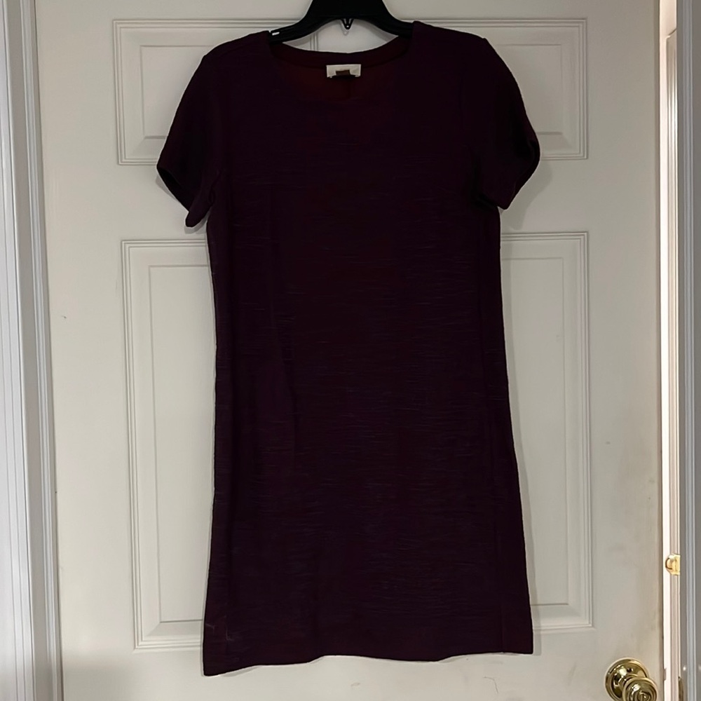 LOFT Burgundy Dress